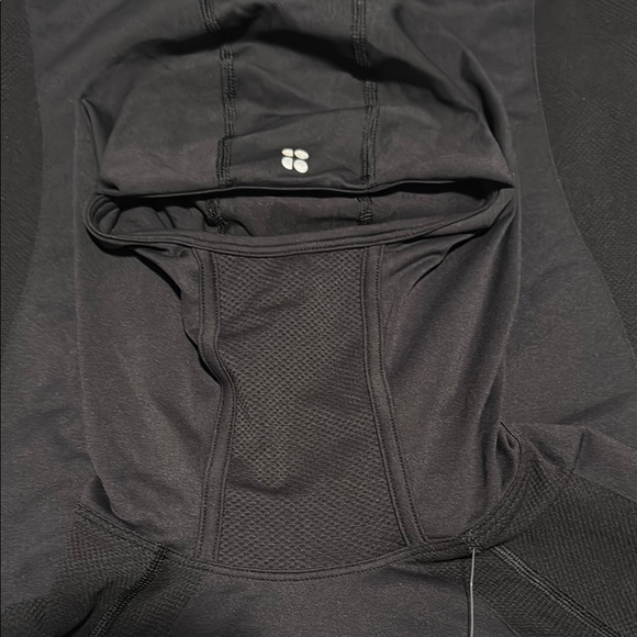 Sweaty Betty Black Long Sleeve hooded Athletic Top - Picture 6 of 6